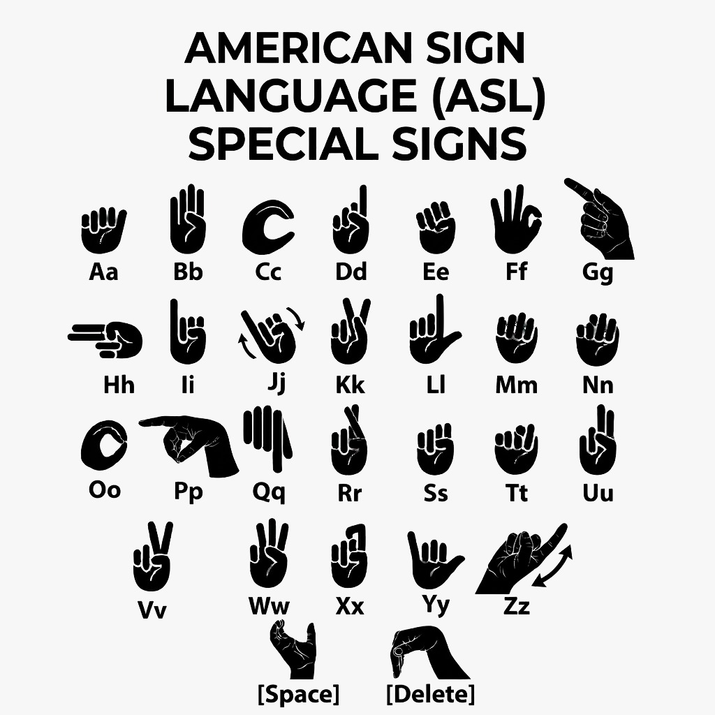 ASL alphabet guide